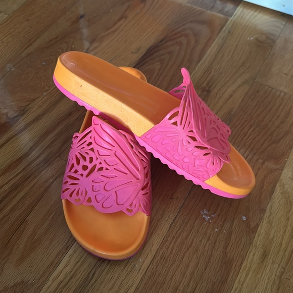 Sophia Webster Butterfly Pool Slides - Picture 2 of 4